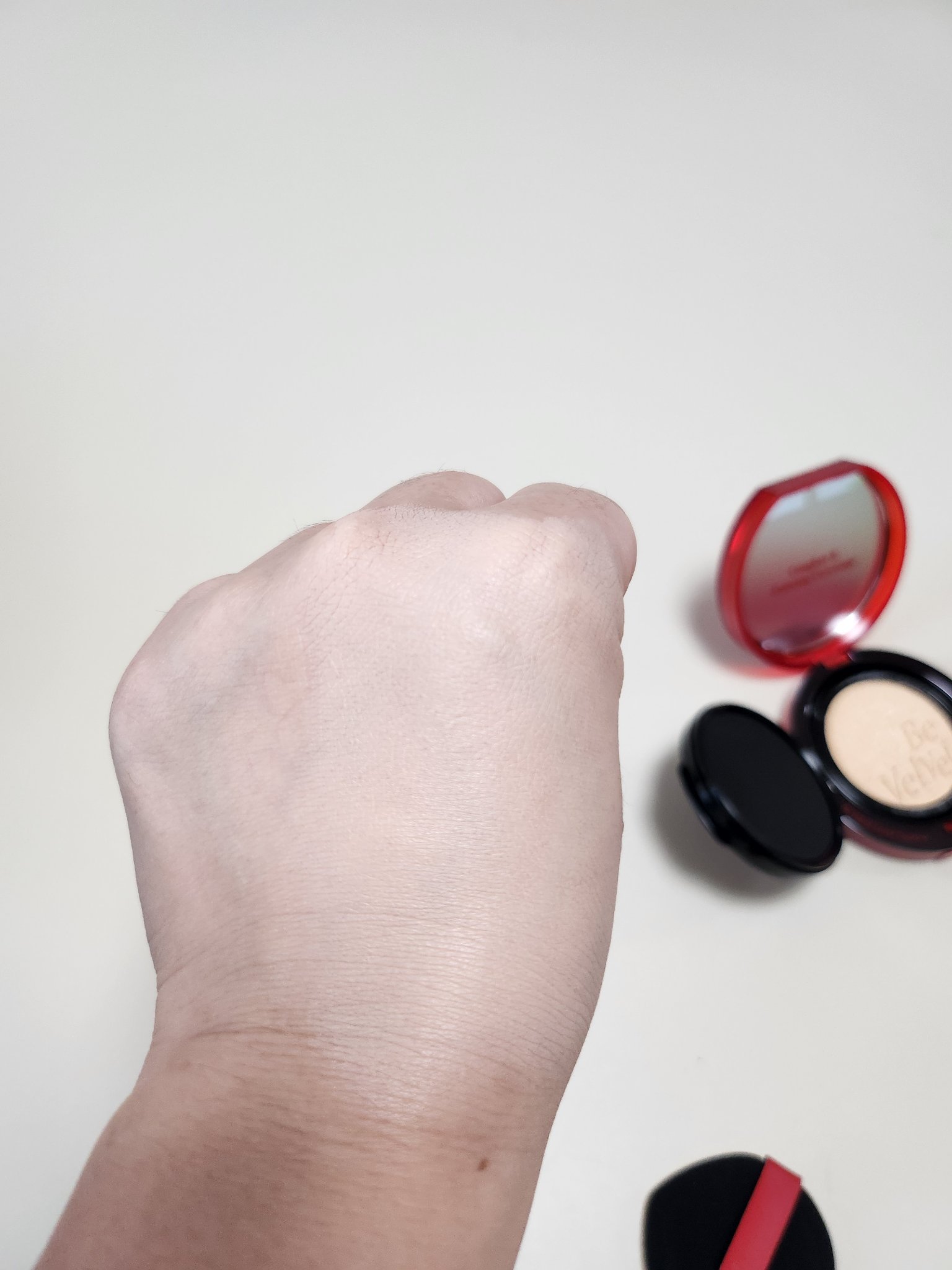 ビーベルベットカバークッション/espoir/クッションファンデーションを使ったクチコミ（3枚目）