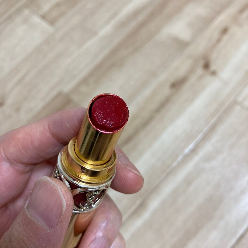 ルージュ ヴォリュプテ シャイン/YVES SAINT LAURENT BEAUTE/口紅を使ったクチコミ(1枚目)