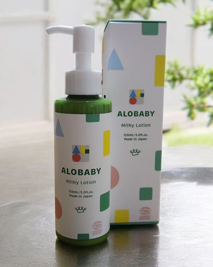 ミルクローション/ALOBABY/ボディミルクを使ったクチコミ(1枚目)