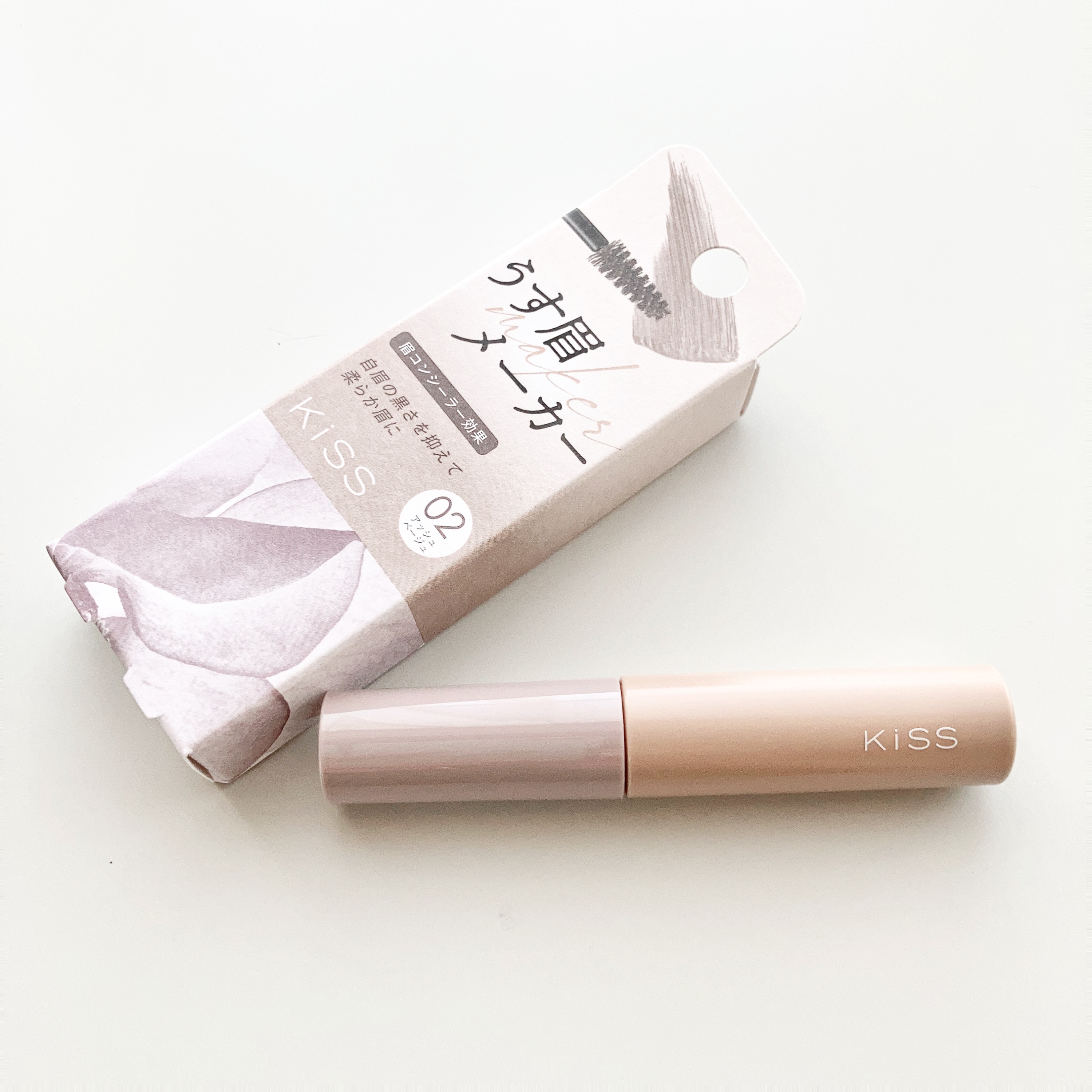 キス うす眉メーカー/KiSS/眉マスカラを使ったクチコミ（1枚目）