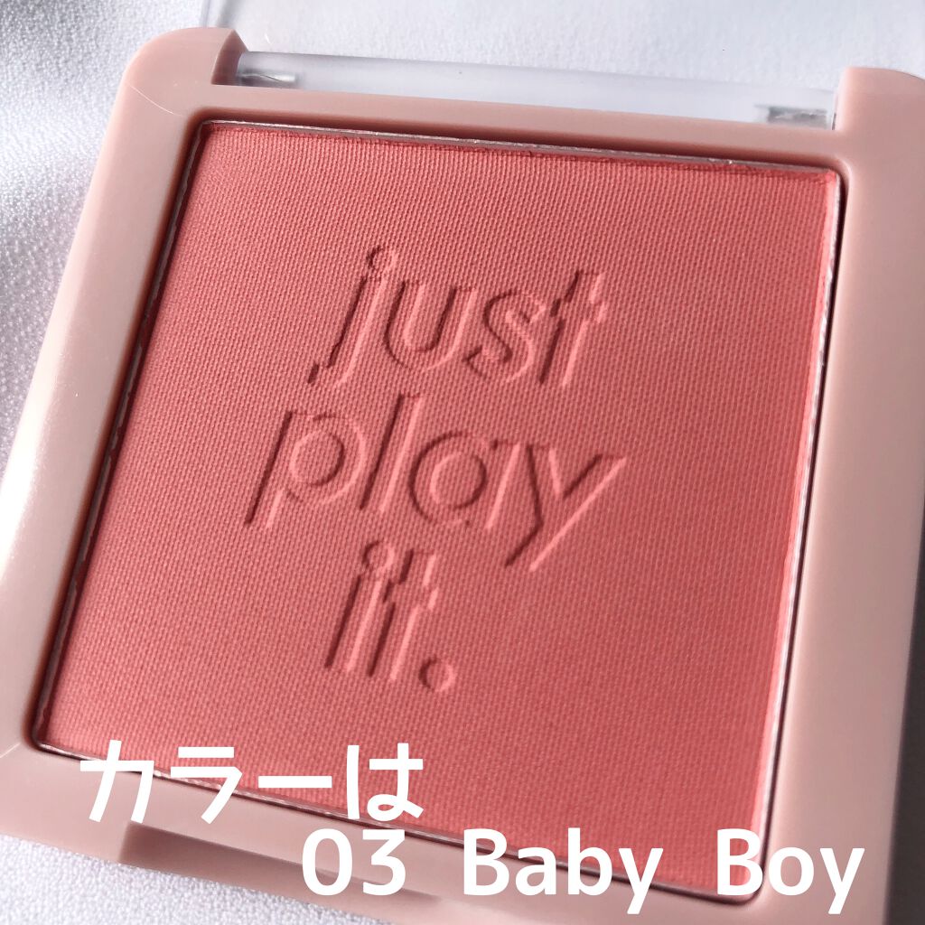 ヌードマットブラッシャー/CathyDoll/パウダーチークを使ったクチコミ(3枚目)