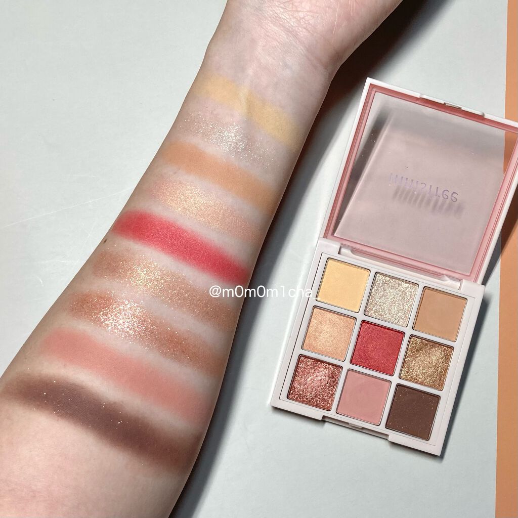 カメリア アイパレット/innisfree/アイシャドウパレットを使ったクチコミ(4枚目)