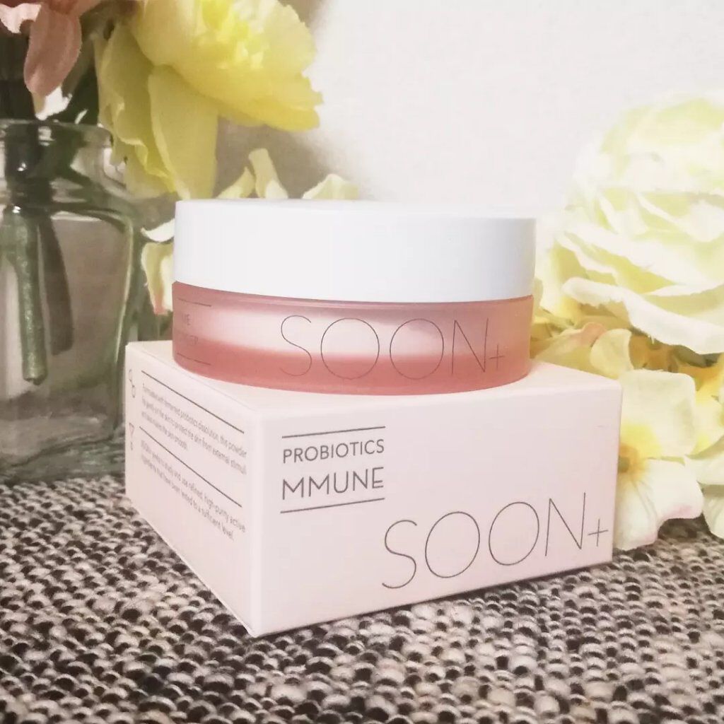 SOON+ プロバイオティクスミューンパウダー/soon＋/ルースパウダーを使ったクチコミ（1枚目）