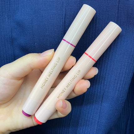 ハニーメルティングリップ/ネイチャーリパブリック/口紅を使ったクチコミ(9枚目)