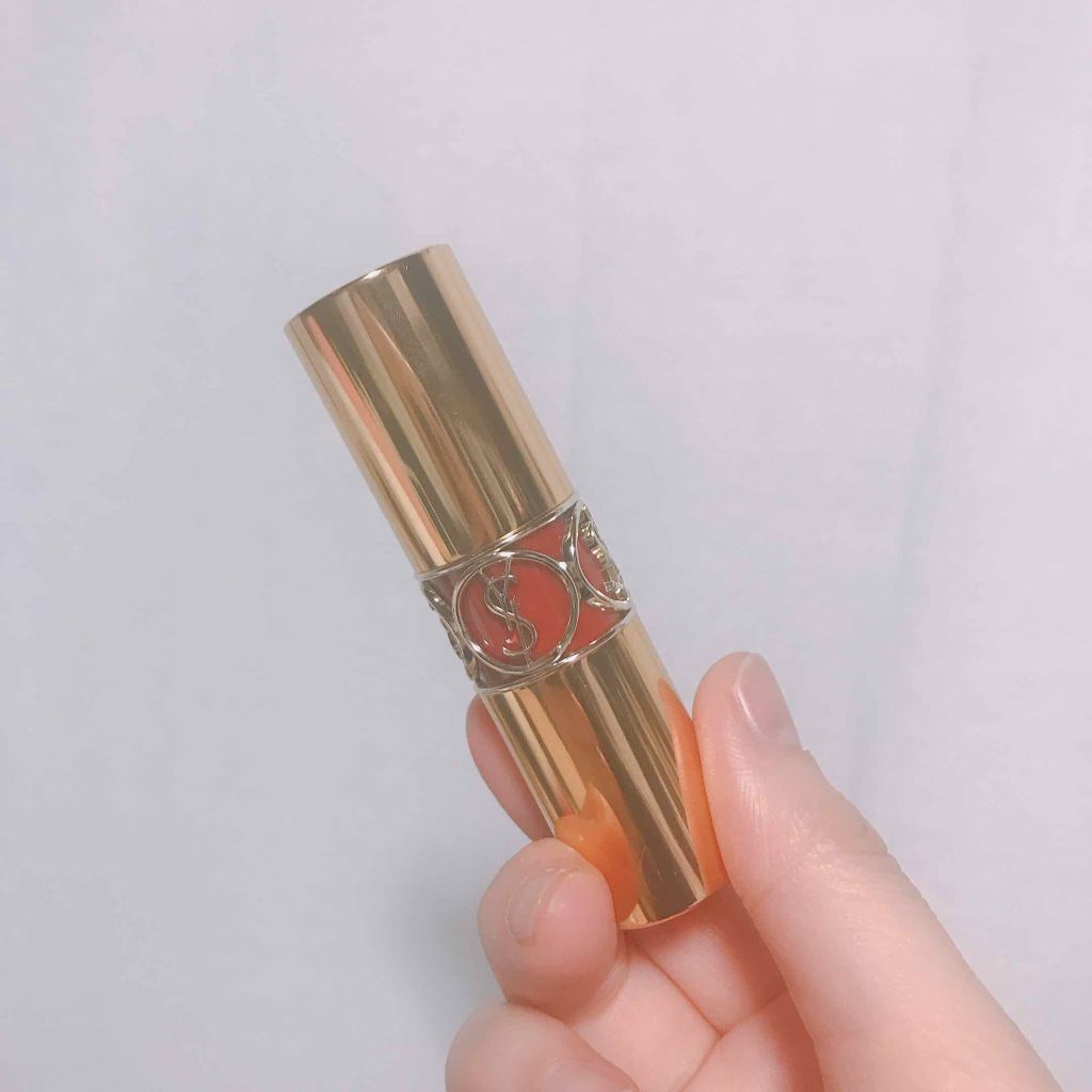 ルージュ ヴォリュプテ シャイン/YVES SAINT LAURENT BEAUTE/口紅を使ったクチコミ（1枚目）