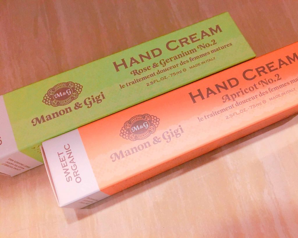 ハンドクリーム ローズ&ゼラニウム マノン&ジジ