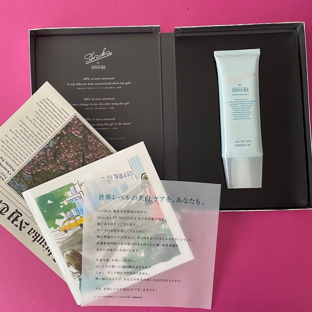 オールインワン シズカゲル/Shizuka BY SHIZUKA NEWYORK/オールインワン化粧品を使ったクチコミ(1枚目)