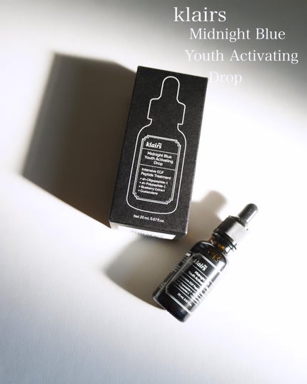 ミッドナイトブルーユースアクティベーティングドロップ(20ml)/Klairs/美容液を使ったクチコミ(1枚目)