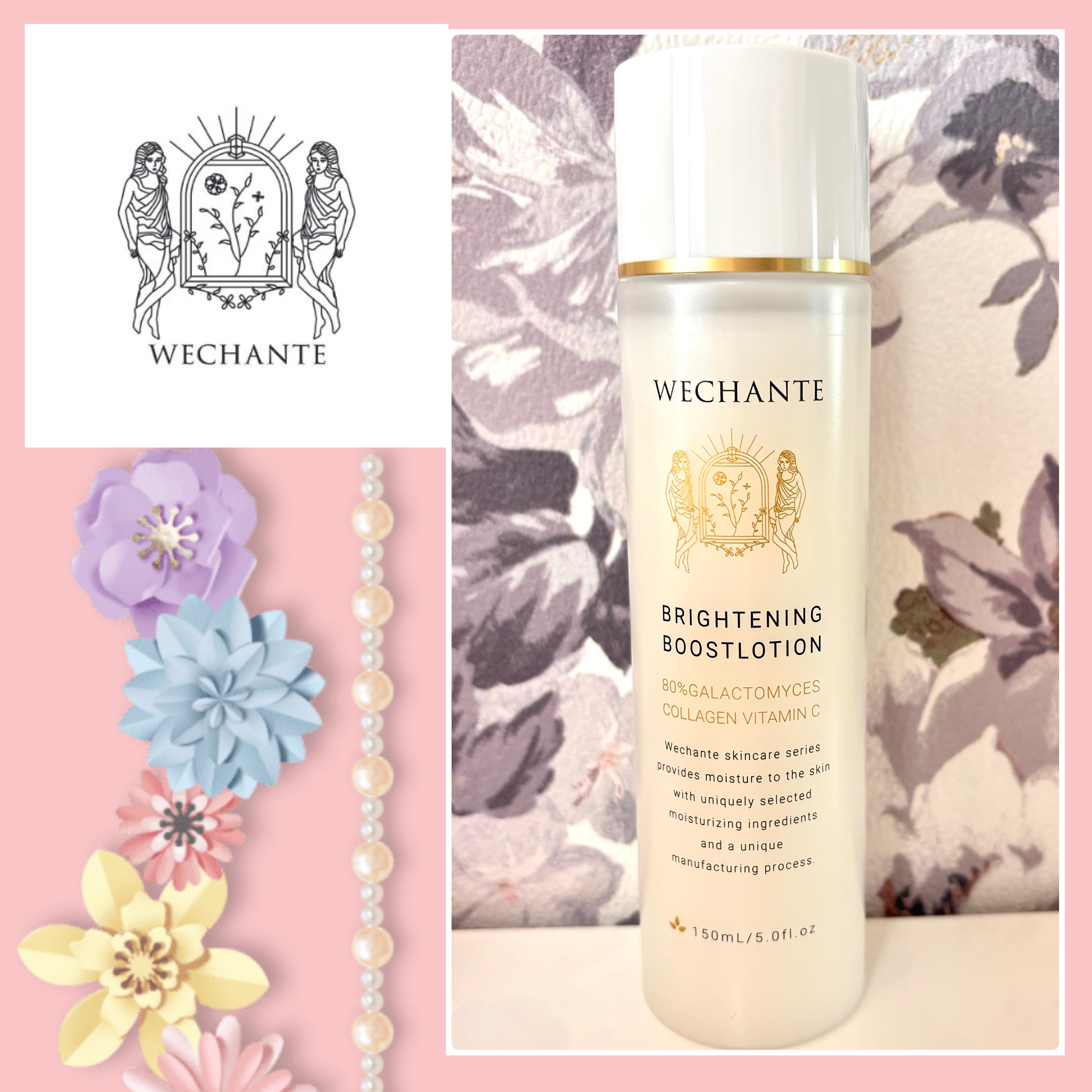 ブライトニング ブーストローション/WECHANTE/ブースター・導入液を使ったクチコミ（1枚目）