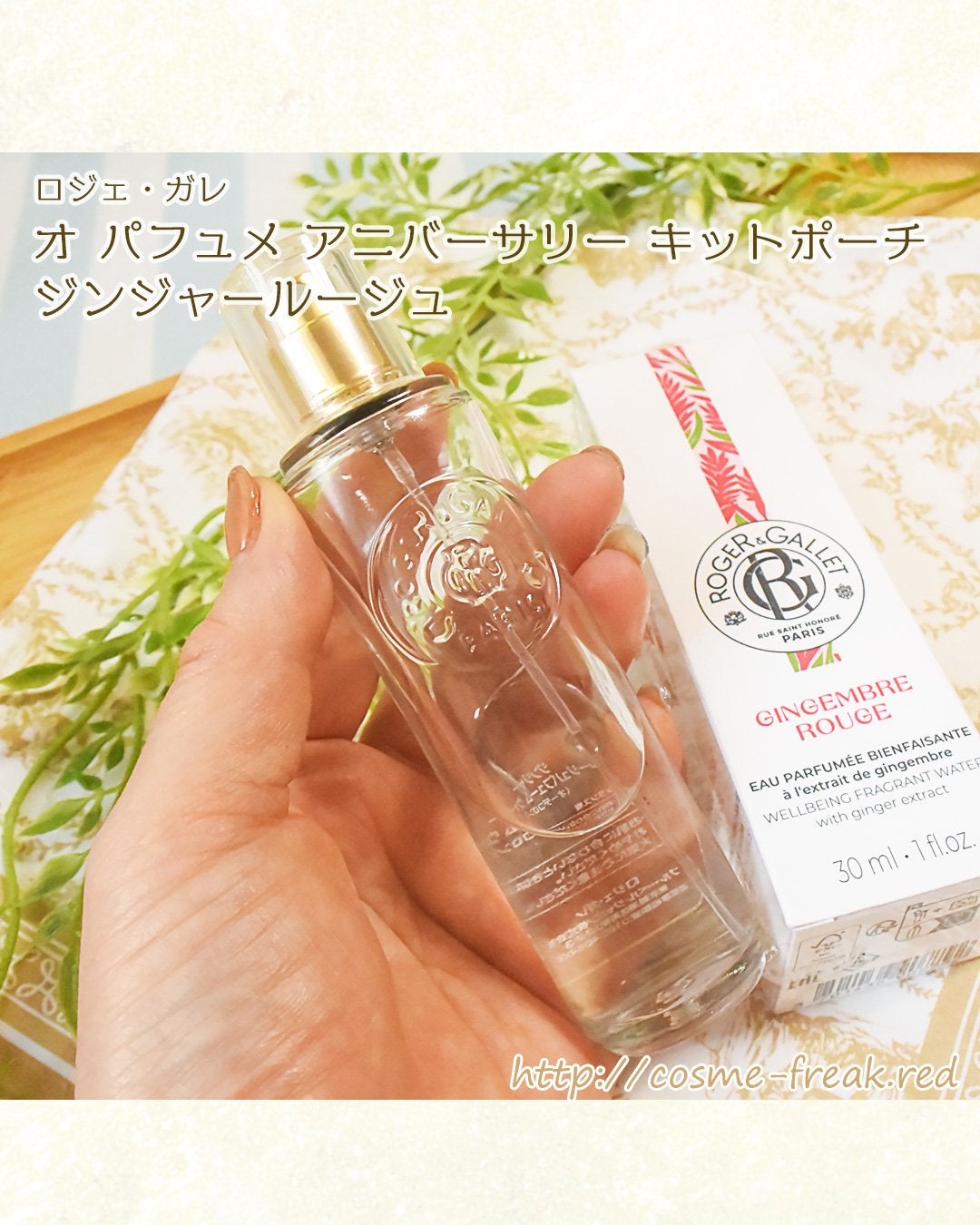 ジェル ドゥーシュ ジンジャールージュ/ロジェ・ガレ/ボディソープを使ったクチコミ(4枚目)
