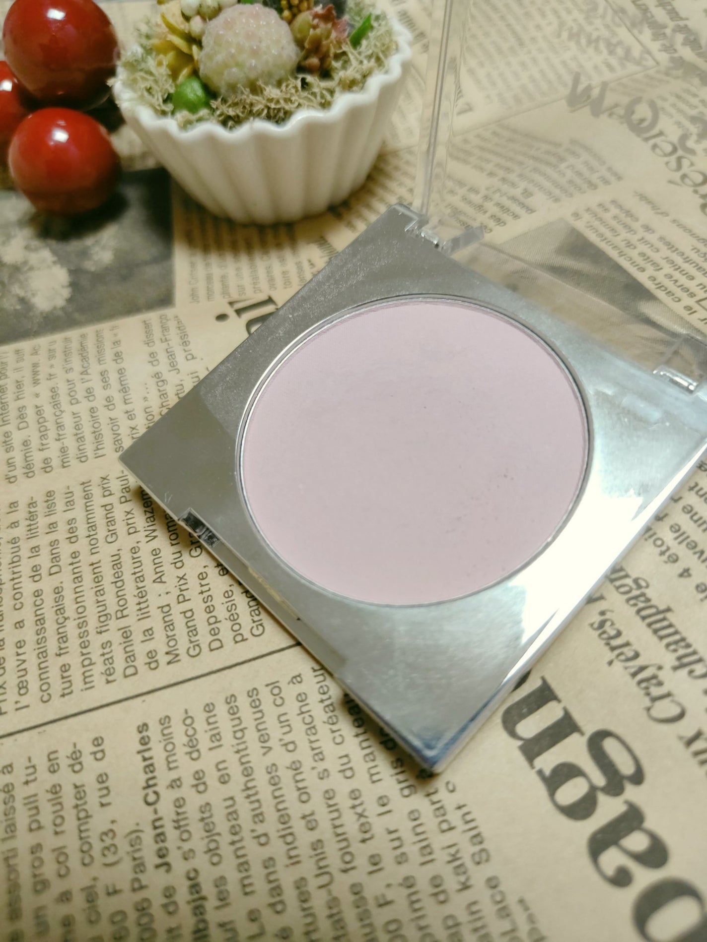 モスメモリアルチークブラッシャー/MOS/パウダーチークを使ったクチコミ(2枚目)