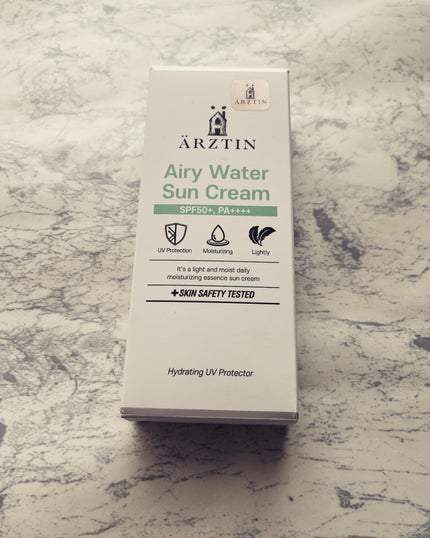 エアリーウォーターサンクリーム/エルツティン/日焼け止めクリームを使ったクチコミ(1枚目)