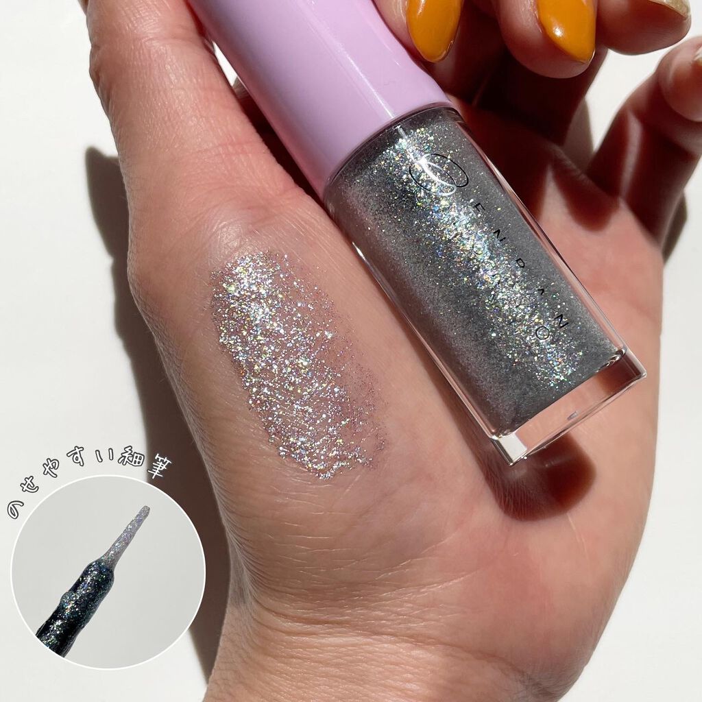 マルチプリクラペン 01 (´・ω・｀) しょぼん/ENBAN TOKYO/リキッドアイライナーを使ったクチコミ（3枚目）