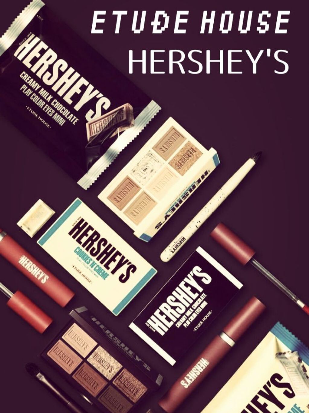 ハーシー プレイカラーアイズミニ/ETUDE/アイシャドウパレットを使ったクチコミ（1枚目）