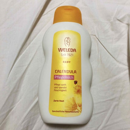 カレンドラ ベビーミルクローション/WELEDA/ボディミルクを使ったクチコミ(1枚目)