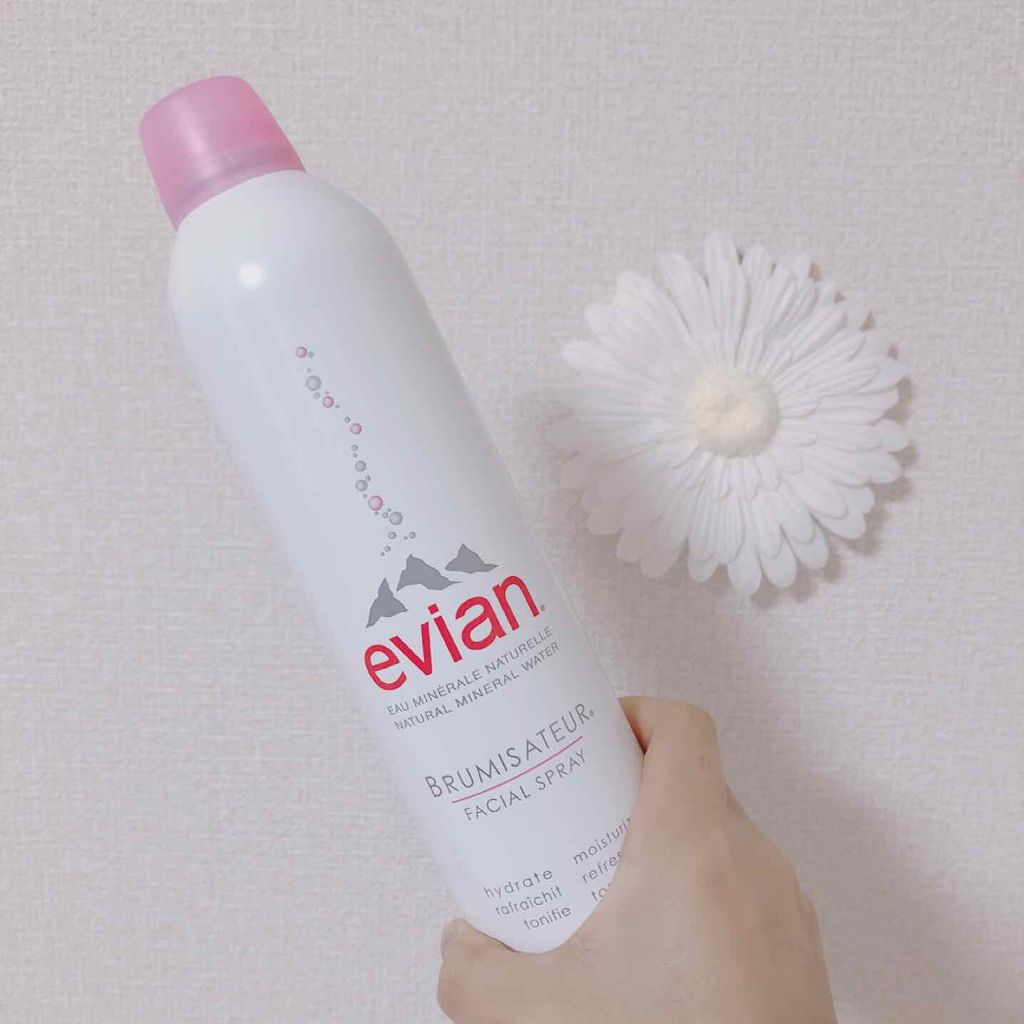 フェイシャルスプレー/エビアン/ミスト状化粧水を使ったクチコミ（1枚目）