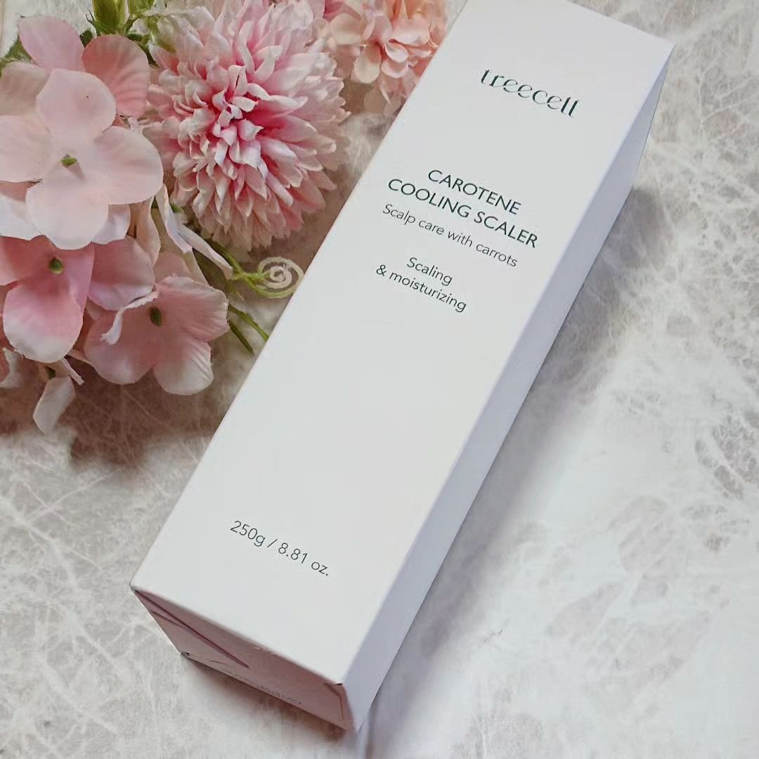 カロテンクーリングスケーラー/treecell/頭皮クレンジングを使ったクチコミ（1枚目）