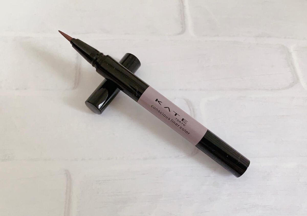 コンシャスライナーカラー/KATE/リキッドアイライナーを使ったクチコミ(3枚目)
