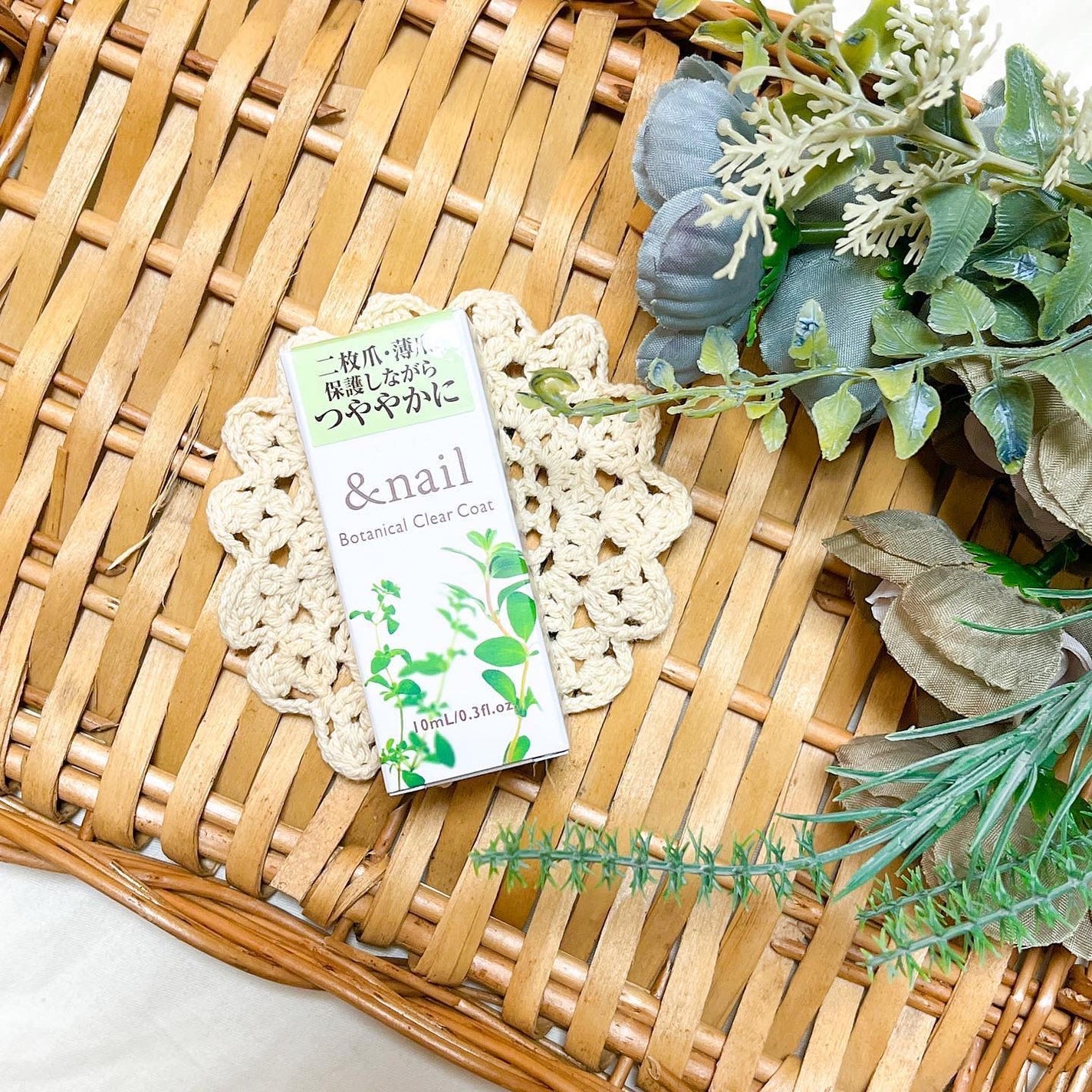 ボタニカルクリアコート/アンドネイル/ネイルオイル・トリートメントを使ったクチコミ(7枚目)