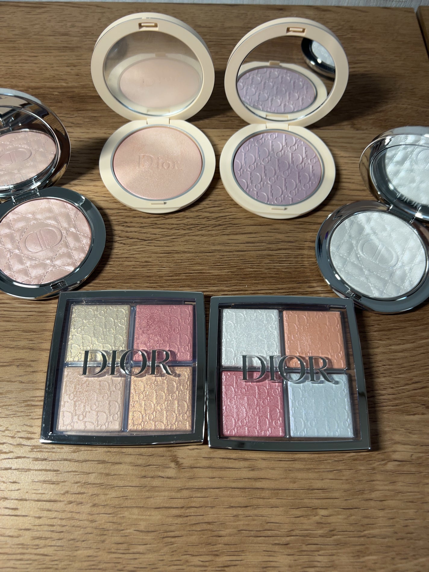 ディオール バックステージ フェイス グロウ パレット/Dior/ハイライトを使ったクチコミ(5枚目)