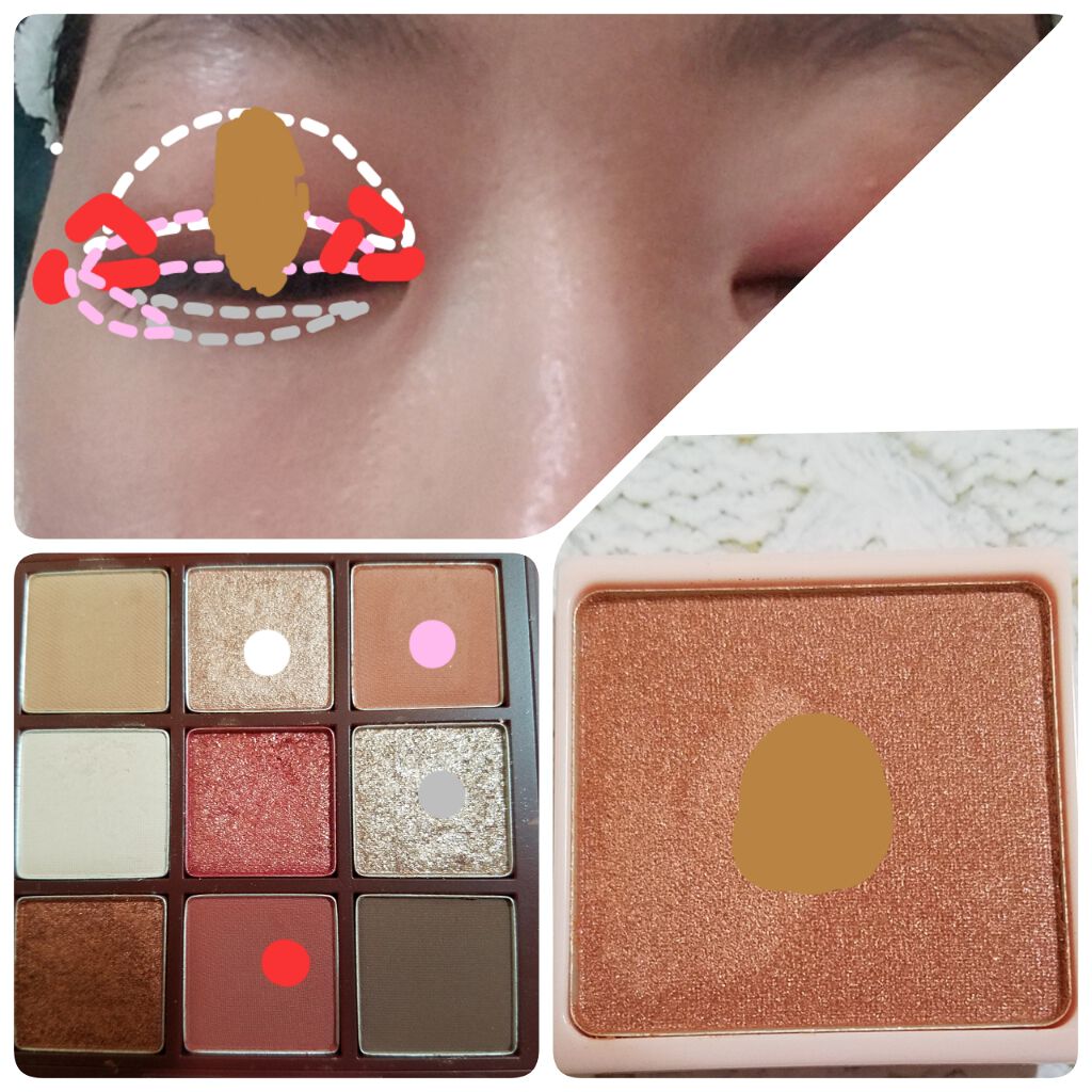 プレイカラーアイズ チリームーン/ETUDE/アイシャドウパレットを使ったクチコミ（2枚目）