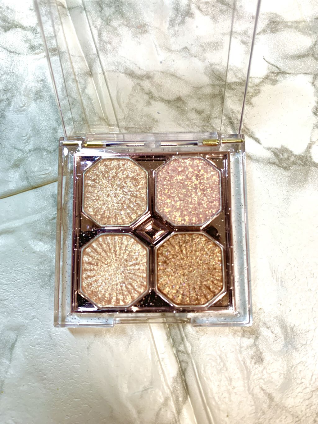 プレイカラーアイズ ミニオブジェ/ETUDE/アイシャドウパレットを使ったクチコミ（2枚目）