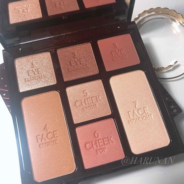 パレットのインスタント ルック ゴージャス グロウ コンプリート フェイス パレット/Charlotte Tilbury/メイクアップキットを使ったクチコミ（2枚目）