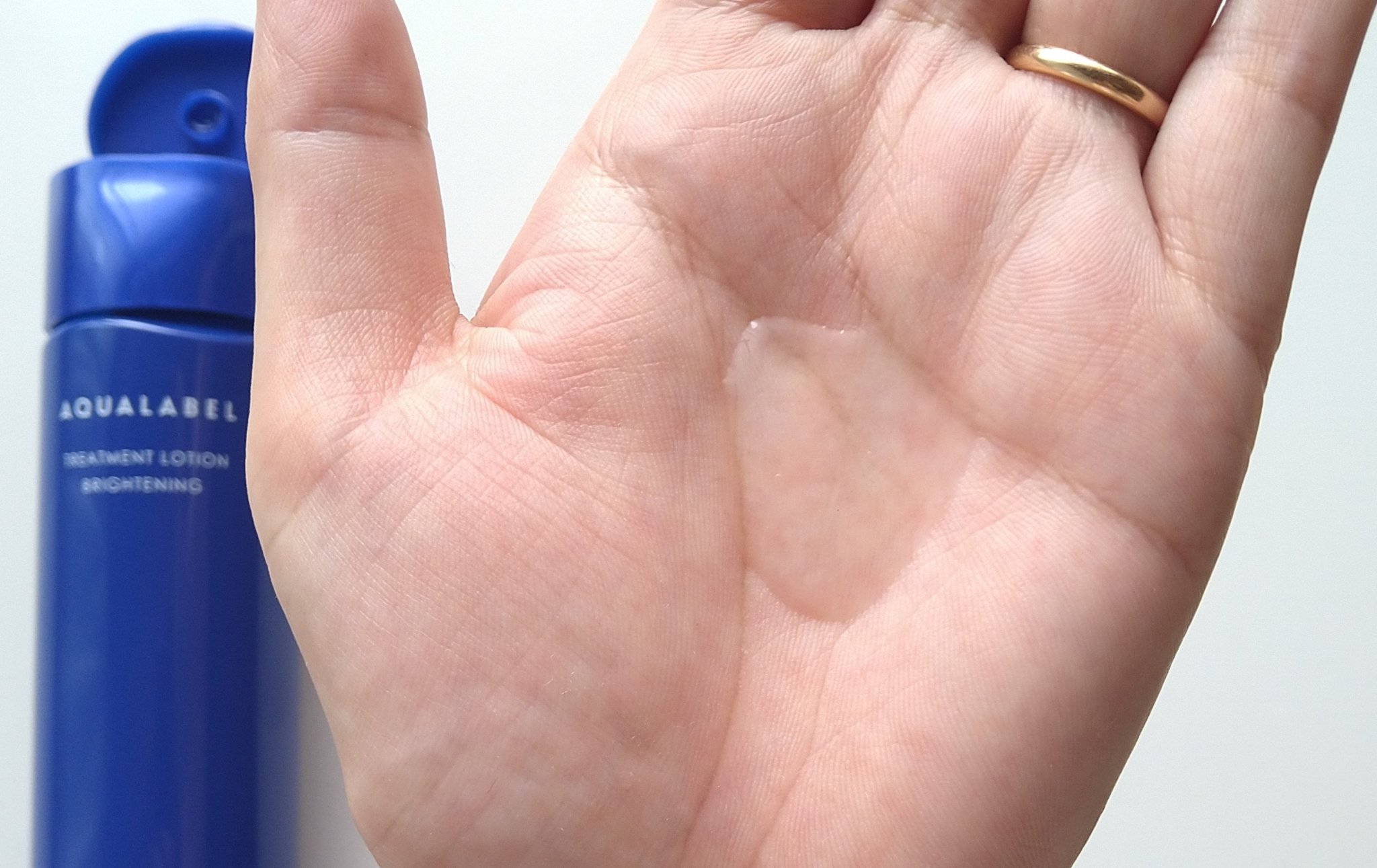 トリートメントローション （ブライトニング） とてもしっとり トライアル（100mL）/アクアレーベル/化粧水を使ったクチコミ（3枚目）