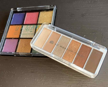 UR GLAM　BLOOMING EYE COLOR PALETTE/U R GLAM/パウダーアイシャドウを使ったクチコミ（3枚目）