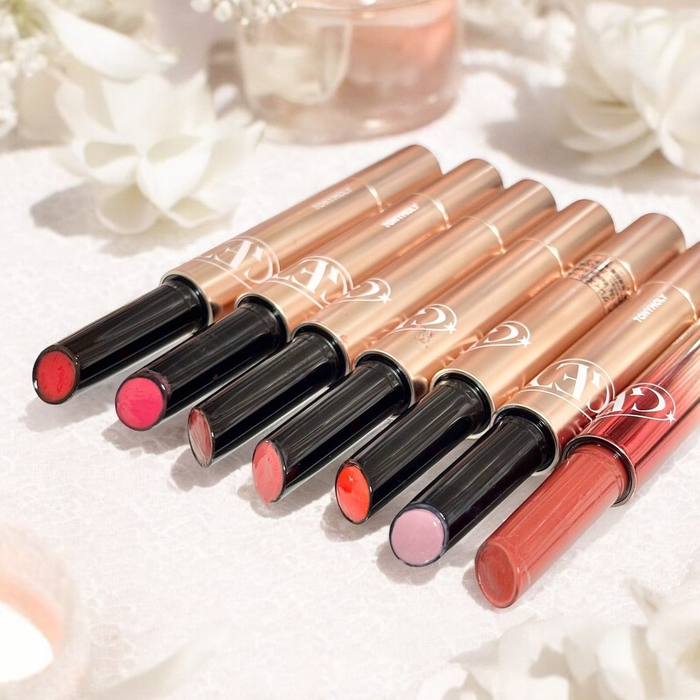 ゲットイットティントグレーズバーム/TONYMOLY/リップティントを使ったクチコミ(8枚目)