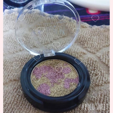 URGLAM　SPARKLE EYESHADOW/U R GLAM/単色アイシャドウを使ったクチコミ（1枚目）