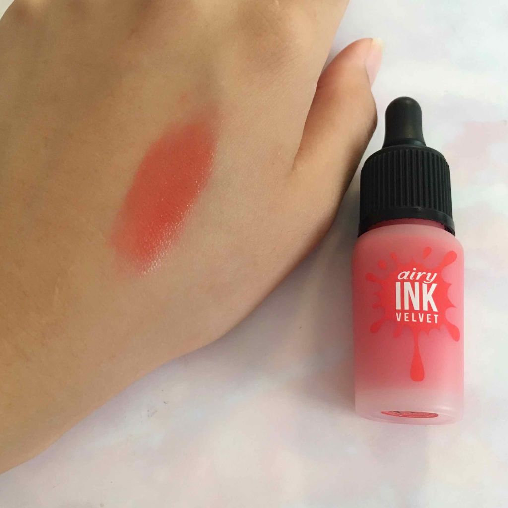 インク エアリー ベルベット/PERIPERA/口紅を使ったクチコミ(2枚目)