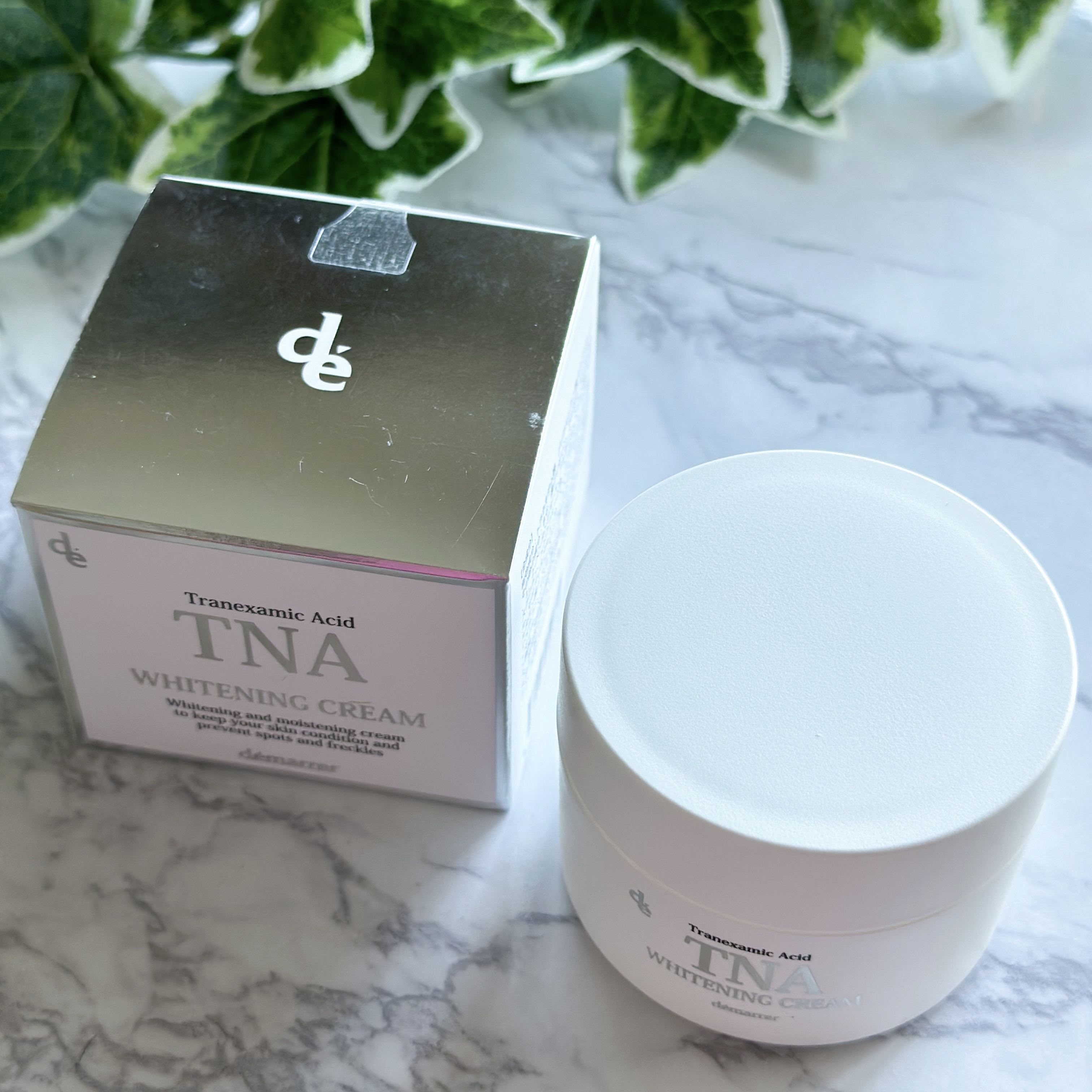 TNAホワイトニングクリーム/demarrer/フェイスクリームを使ったクチコミ（1枚目）