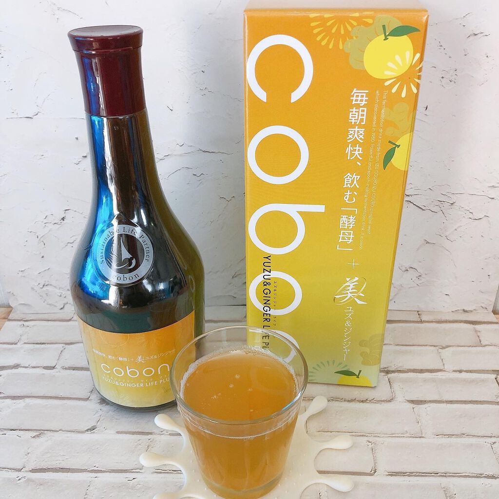 コーボンユズ&ジンジャーライフプラスN525/COBON/酵素ドリンクを使ったクチコミ(2枚目)