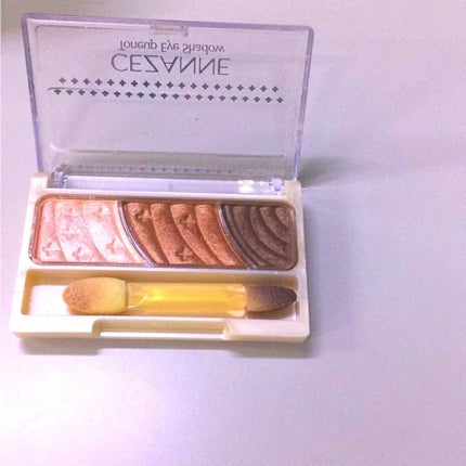 トーンアップアイシャドウ/CEZANNE/アイシャドウパレットを使ったクチコミ(2枚目)