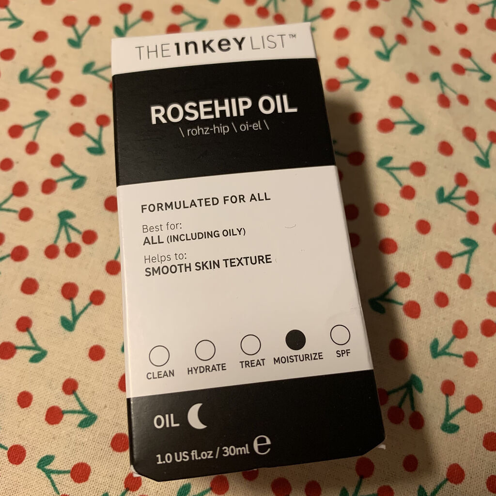 ローズヒップオイル/THE INKEY LIST/フェイスオイルを使ったクチコミ（1枚目）