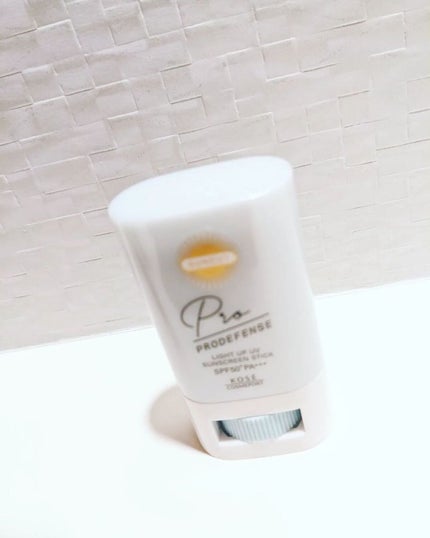 プロディフェンス ライトアップUV スティック/サンカット®/日焼け止めスティックを使ったクチコミ(3枚目)