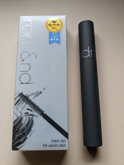 ハンオールフィックスマスカラ/rom&nd/マスカラを使ったクチコミ(2枚目)