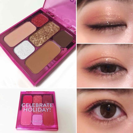 【2020ホリデーエディション】アイシャドウ/LANEIGE/アイシャドウパレットを使ったクチコミ(1枚目)