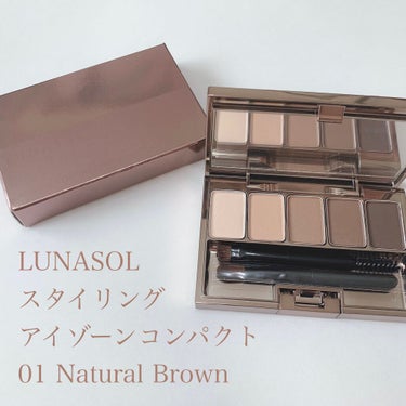 LUNASOL スタイリングアイゾーンコンパクトのクチコミ「【マルチに使えるアイブロウパウダー】


LUNASOL スタイリングアイゾーンコンパクト 0.....」（1枚目）