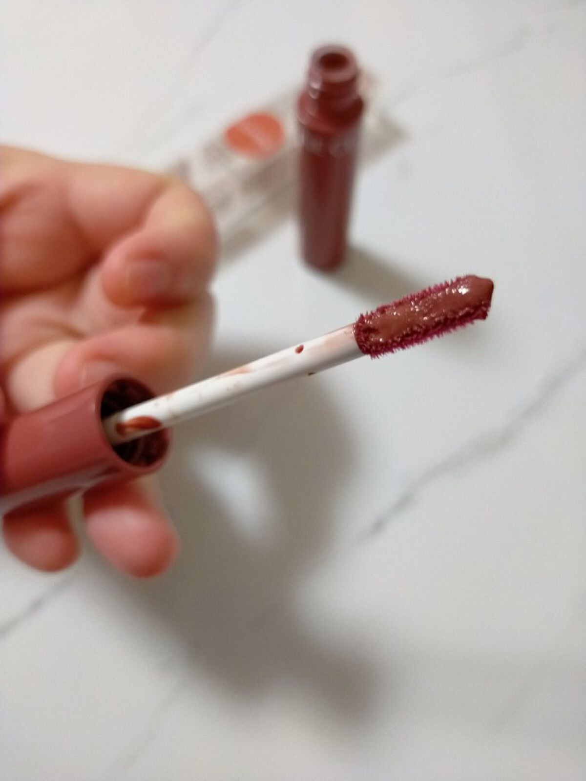 ウォータリーティントリップ/CEZANNE/リップティントを使ったクチコミ(5枚目)