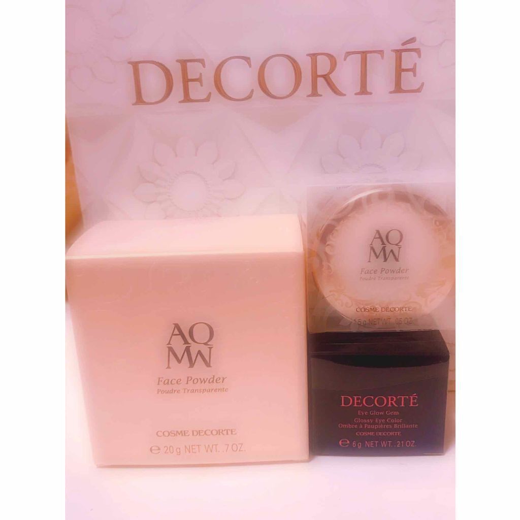 AQ MW フェイスパウダー/DECORTÉ/ルースパウダーを使ったクチコミ（1枚目）