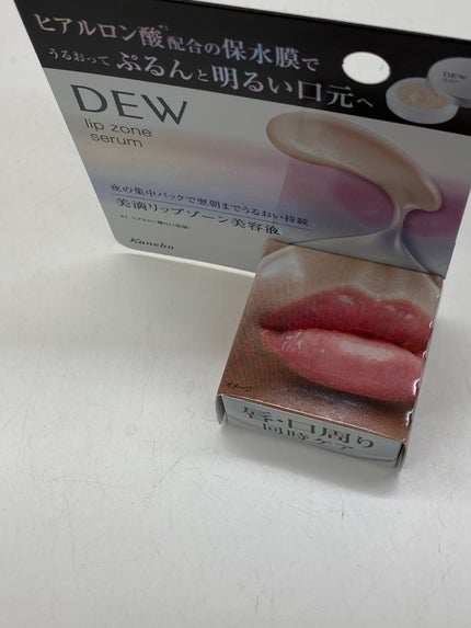 リップゾーンセラム/DEW/リップマスクを使ったクチコミ(4枚目)