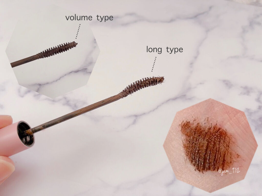 MD インスパイアロングラッシュ カーリングマスカラ/mude./マスカラを使ったクチコミ（2枚目）