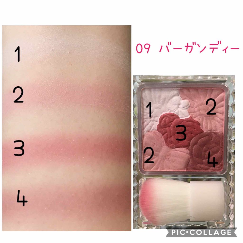 グロウフルールチークス/キャンメイク/パウダーチークを使ったクチコミ(3枚目)