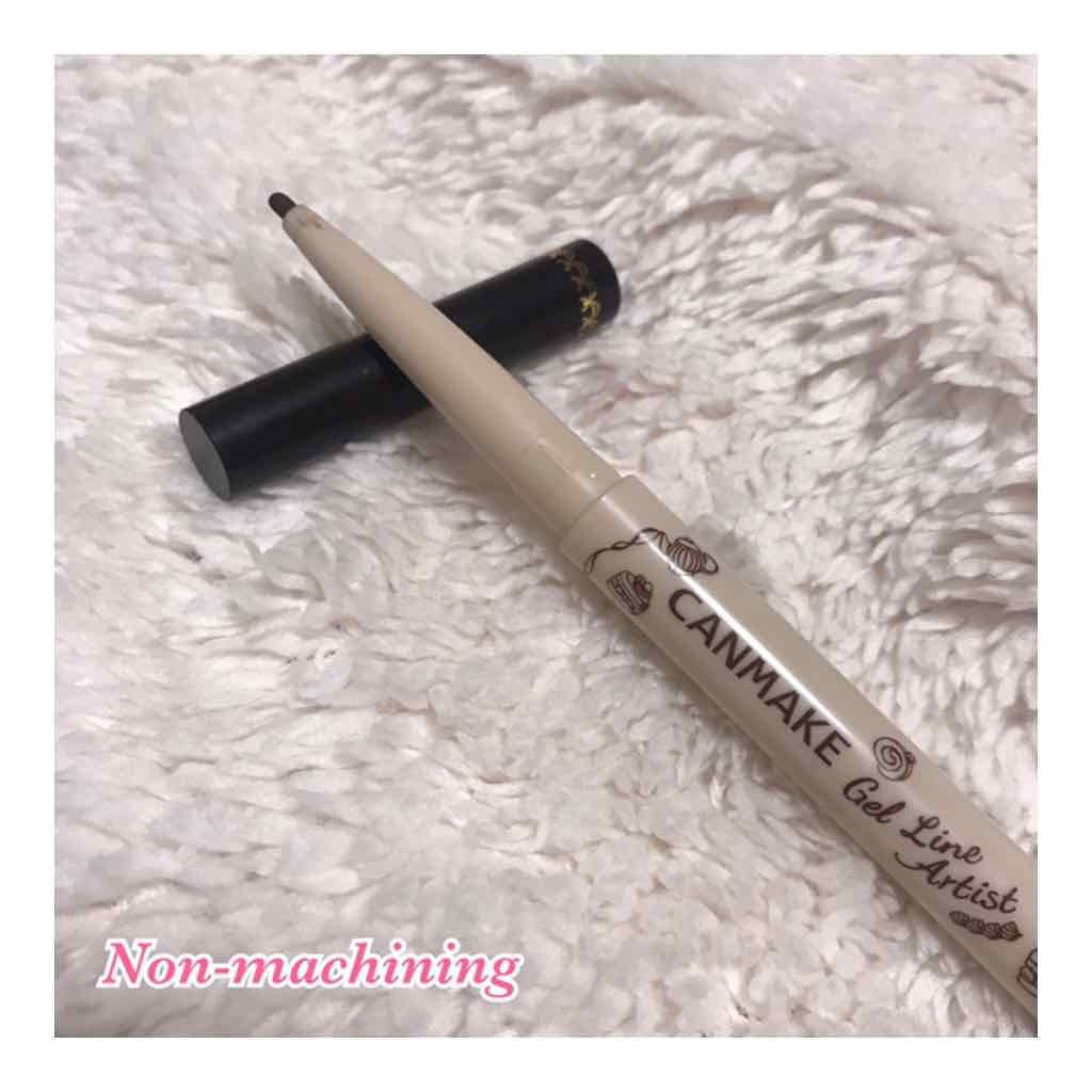 ジェルラインアーティスト/キャンメイク/ジェルアイライナーを使ったクチコミ(3枚目)