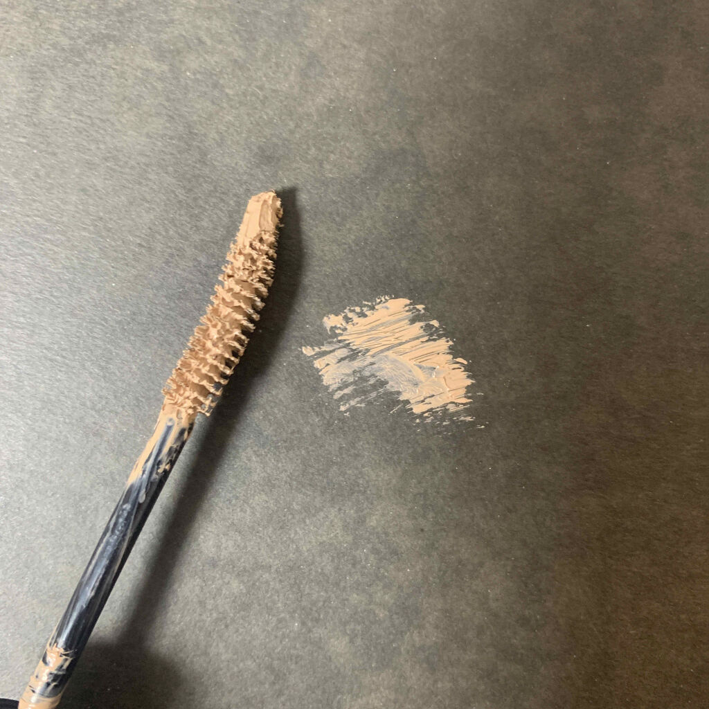 カラーリングマスカラ/uneven/マスカラを使ったクチコミ（3枚目）