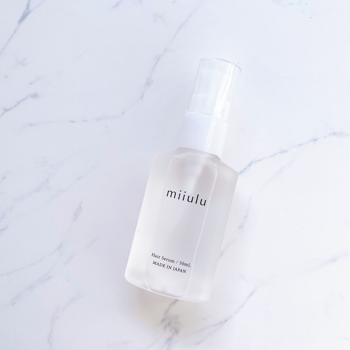 ヘアセラム/miiulu<ミウル>/アウトバストリートメントを使ったクチコミ(2枚目)