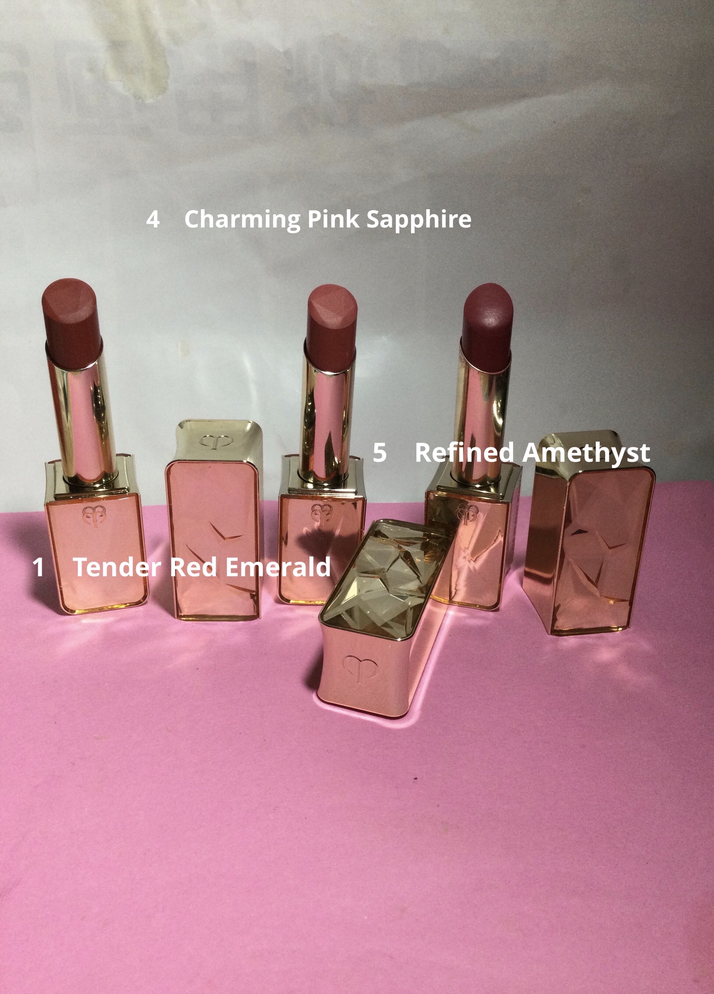 クレ・ド・ポー ボーテ ル・ルージュプレシュー 4 Charming Pink Sapphire/クレ・ド・ポー ボーテ/口紅を使ったクチコミ（2枚目）