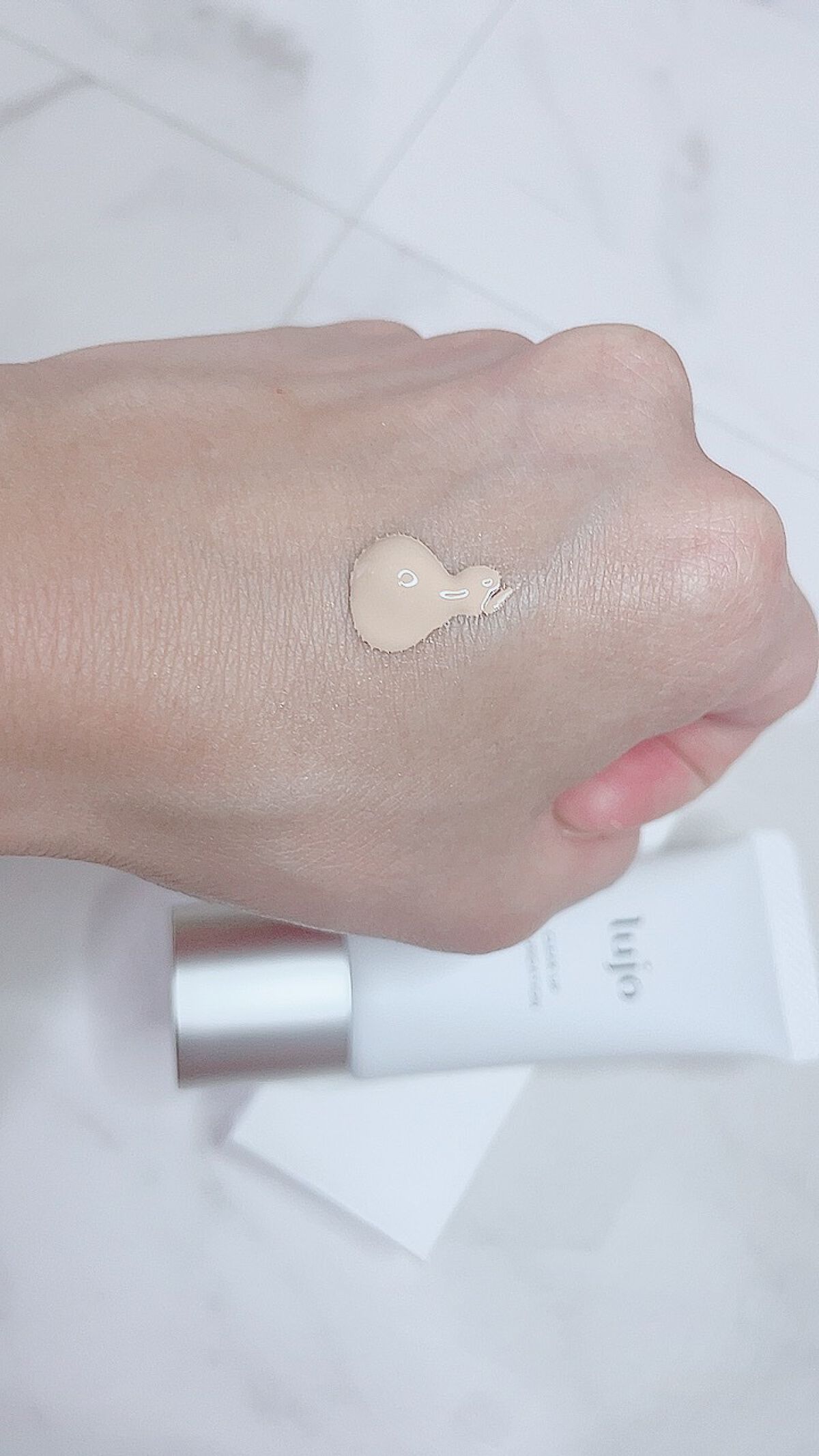 クリアアップ ファンデーション/lujo/クリーム・エマルジョンファンデーションを使ったクチコミ(2枚目)